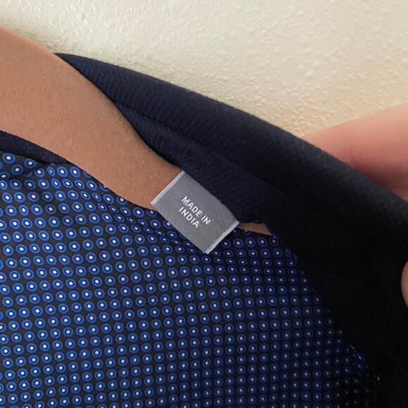 MICHAEL KORS Men's 48L Navy 2 Button Blazer Sports Coat Lined Preppy Career - Picture 7 of 11